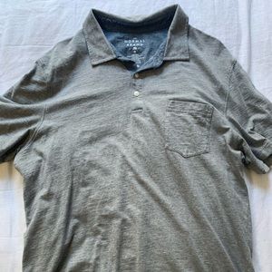 The Normal Brand Slub Cotton pocket polo